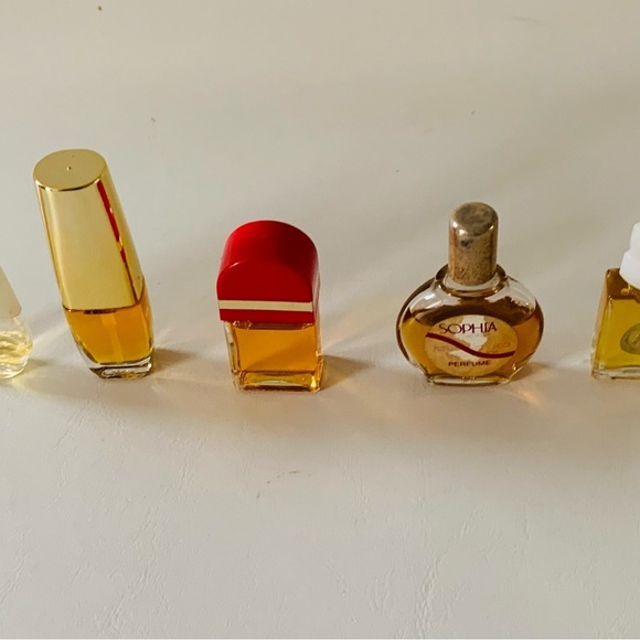 Vintage mini parfumerie bottles 5 bundle - Picture 13 of 16